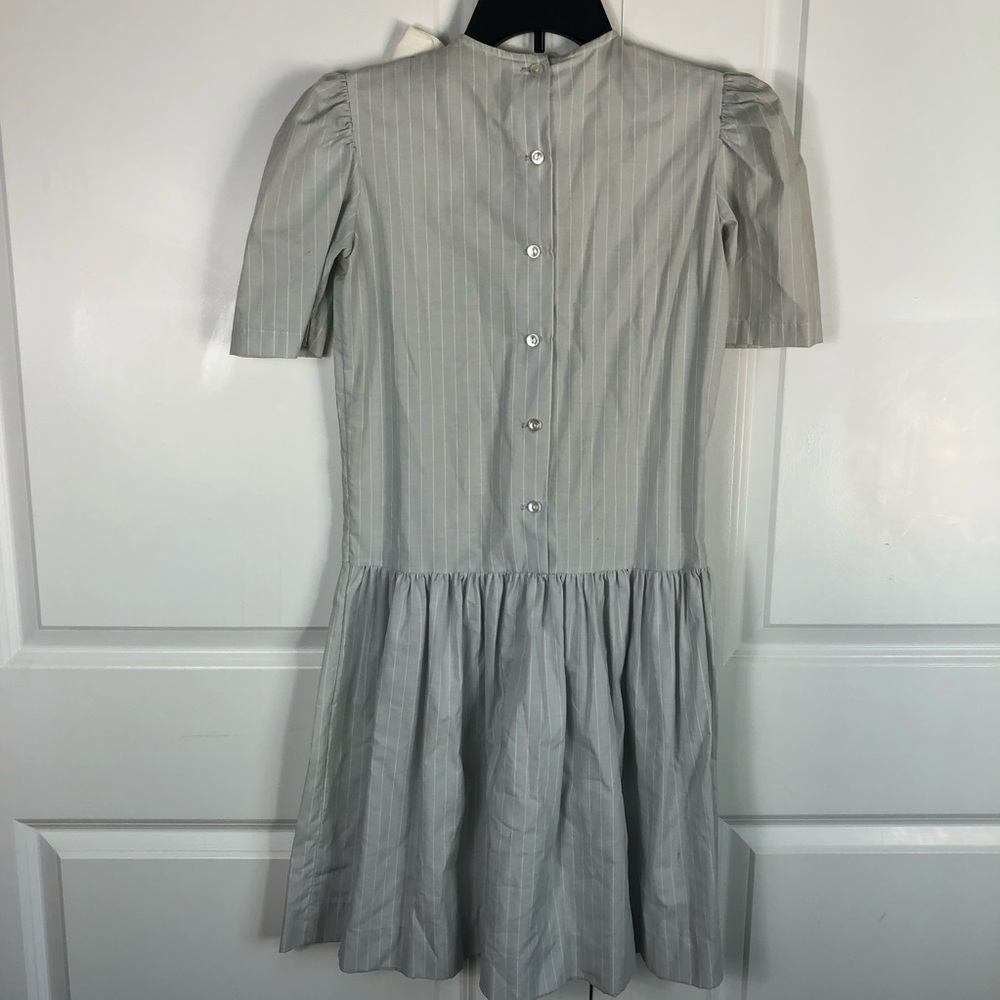 Vintage 70s Cute Striped Dress - Picture 2 of 3